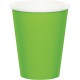 Vasos verde lima 8 uds