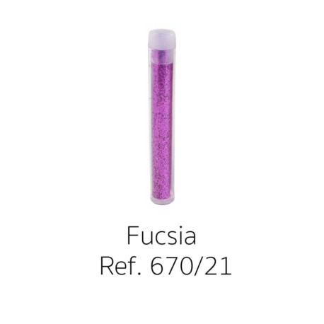 Purpurina fucsia tubo de 3 gr