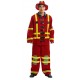 Disfraz bombero rojo talla ML adulto