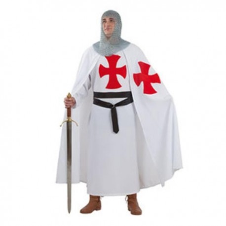 Disfraz templario medieval hombre talla 48 adulto