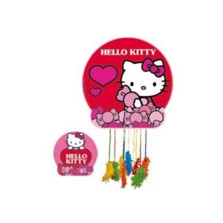 Pinata hello kitty roja grande 24152