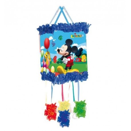 Pinata mickey mouse globos con antifaz