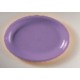 Plato oval lila 315 cm pp bandeja alta calidad