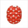 Farololillo esferico rojo lunares blanco 22 cm