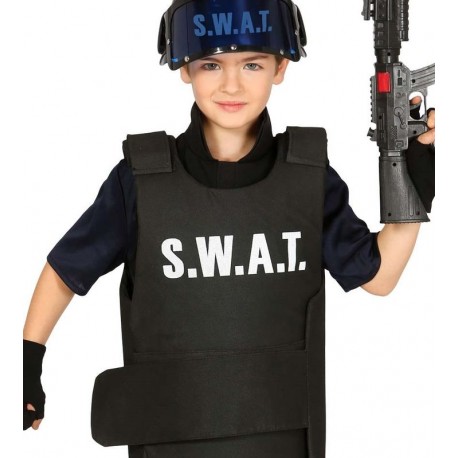 Chaleco swat infantil policia de asalto