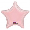 Globo estrella rosa pastel 19 foil