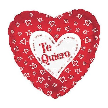 Globo corazon te quiero 18 te amo san valentin