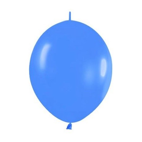 Globo azul fashion solido cadena lol 25 uds semper