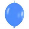 Globo azul fashion solido cadena lol 25 uds semper
