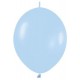 Globo azul pastel cadena lol 25 uds sempertex