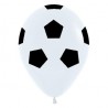 Globo balon de futbol R12 30 cm 12 und