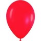 Globo rojo fashion solido r 5 125 cm 100 uds sempertex