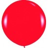 Globo gigante rojo fashion solido R36 90 cm unidad