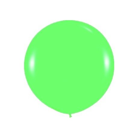 Globo verde balon fashion solido 1ud sempertex