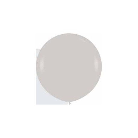 Globo balon plata satin r 36 90cm 1uds sempertex