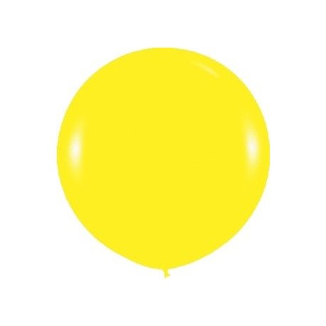 Globo balon amarillo fashion solido 1ud sempertex