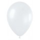 Globo blanco satinado 100 uds sempertex 125 cm