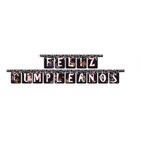 Guirnalda feliz cumpleanos pirata