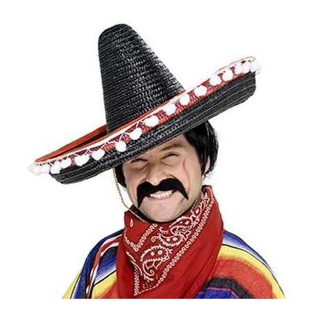 Bigote bandido mexicano