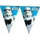 Guirnalda star wars triangular 2,3 metros plastico