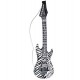 Guitarra hichable zebra 105 cm