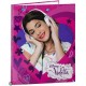 Carpeta violetta disney music a4 solapas