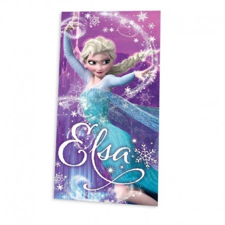 Toalla frozen elsa 70 x 140 cm playa piscina