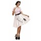 Disfraz pink lady perrito talla ML mujer anos 50