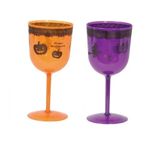 Copa de halloween 19 cm colores surtidos unidad