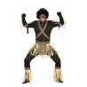 Disfraz zulu talla L hombre 52-54 africano tribal