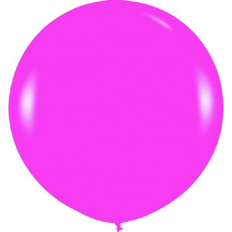 Globo gigante fucsia fashion solido R36 90 cm unidad