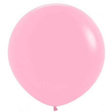 Globo gigante rosa fashion solido R36 90 cm unida