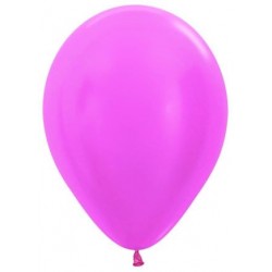 Globo satin fucsia r-12 30cm 50uds sempertex