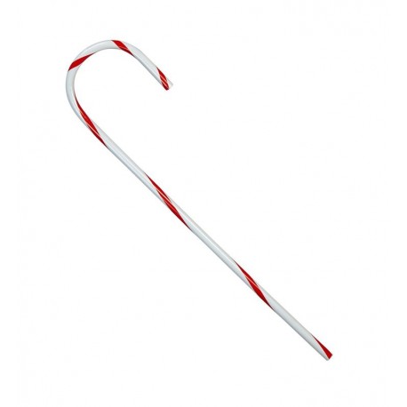 Baston de caramelo 82 cm rojo y blanco