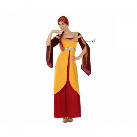 Disfraz dama medieval talla ml para mujer