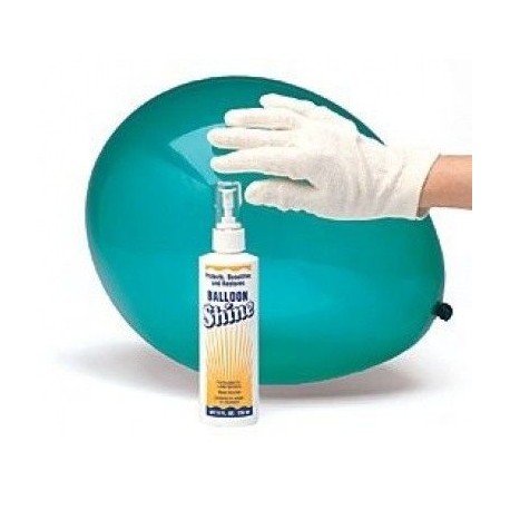 Balloon shine brillo par globos de latex