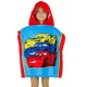 Poncho cars para nino 50 x 100 cm algodon 300 gr mod 1