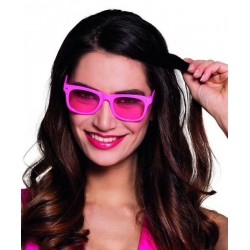 Gafas rosas cristal rosa neon similar pasta