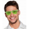 Gafas verdes neon cristal verde similar pasta