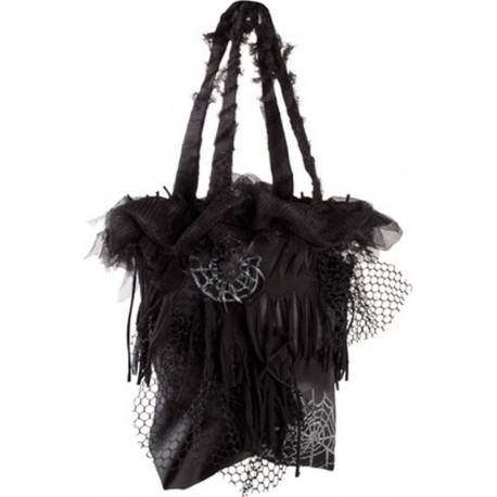 Bolso de telaranas para halloween