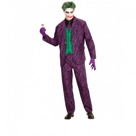 Disfraz payaso similar al joker diablo para hombre talla l