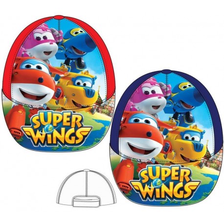 Gorra super wings talla 52 cm color azul