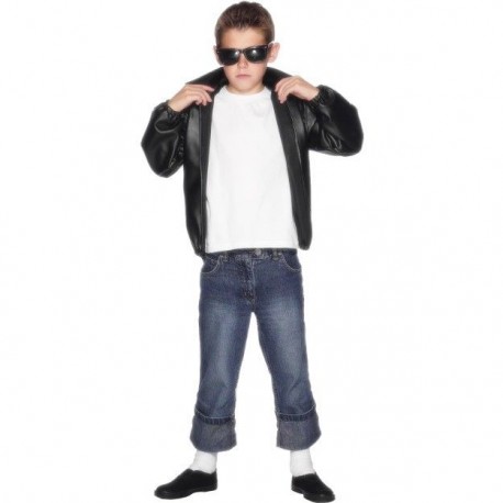 Disfraz t bird grease chaqueta talla 9 12 anos nino