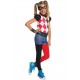 Disfraz harley quinn dc super hero girls nina talla l 8 10 anos