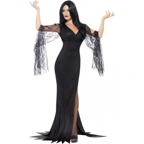 Disfraz alma inmortal talla l mujer morticia