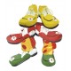 Zapatos payaso infantil gigantes color rojo