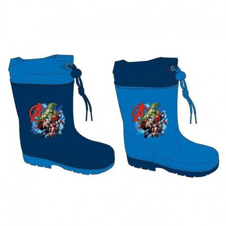 Botas de agua los vengadores azul oscuro talla 24