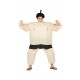 Disfraz luchador de sumo hinchable para hombre talla L 52 54