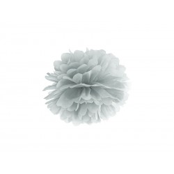 Pom pom plata de papel de 25 cm para decoraciones