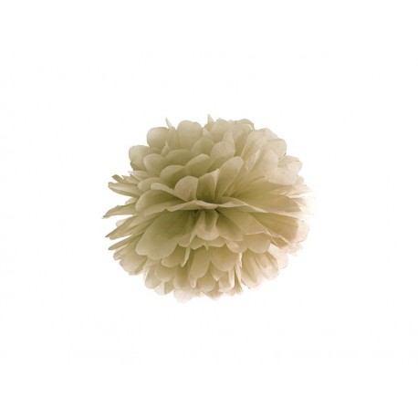 Pom pom oro de papel de 25 cm para decoraciones